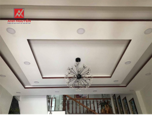Hệ trần thạch cao sang đẹp tại Anh Nguyễn Plastic