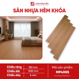 Sàn nhựa hèm khóa Mikado MP4004
