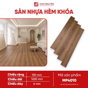 Sàn nhựa hèm khóa Mikado MP4010