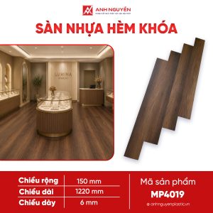 Sàn nhựa hèm khóa Mikado MP4019