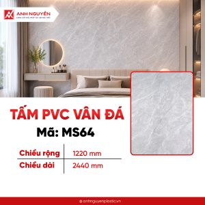 Tấm PVC Vân đá MS64