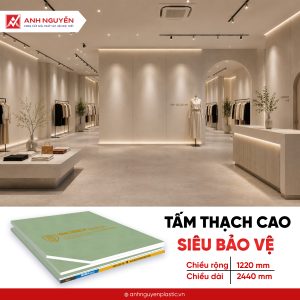 Trần thạch cao Vĩnh Tường - Siêu bảo vệ