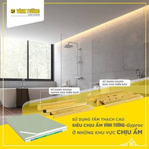 Báo giá tấm thạch cao Vĩnh Tường