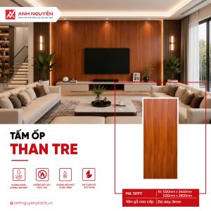Tấm ốp than tre SK911 (8mm)
