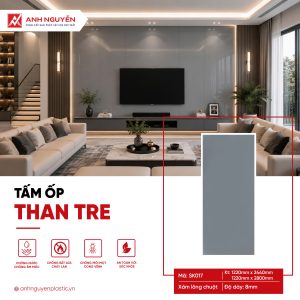 Tấm ốp than tre SK017 (8mm)