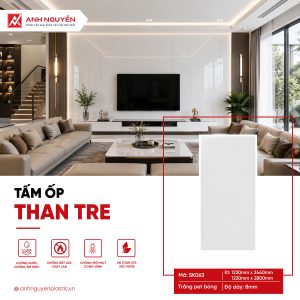 Tấm ốp than tre SK063 (8mm)