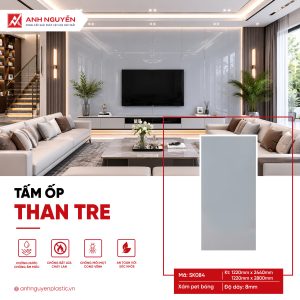 Tấm ốp than tre SK084 (8mm)