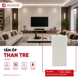 Tấm ốp than tre SK909