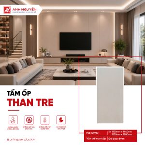 Tấm ốp than tre SK910