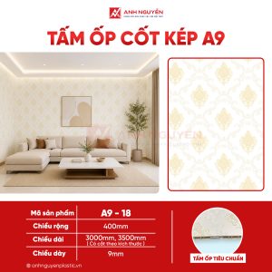 Tấm ốp cốt kép A9-18
