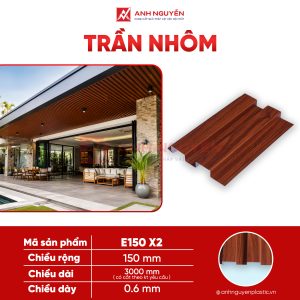 Trần nhôm OXY E150 X2
