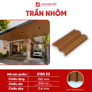 Trần nhôm OXY E150 X3