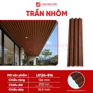 Trần nhôm Homewood LS126-816