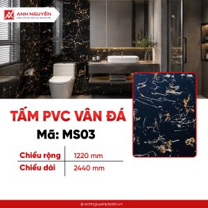 Tấm nhựa PVC phủ Melamine Quảng Bình