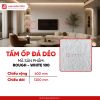 Tấm ốp đá dẻo ROUGH - WHITE 100