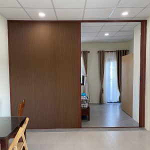 Vách ngăn giúp không gian ngôi nhà tinh tế