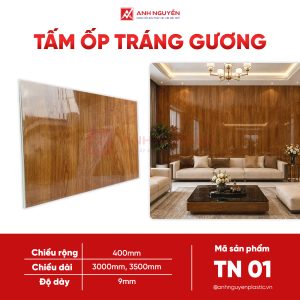 Tấm ốp tráng gương - TN01