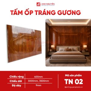 Tấm ốp tráng gương - TN02