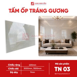 Tấm ốp tráng gương - TN03