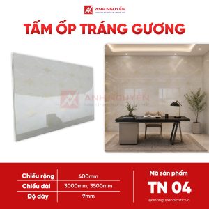 Tấm ốp tráng gương - TN04